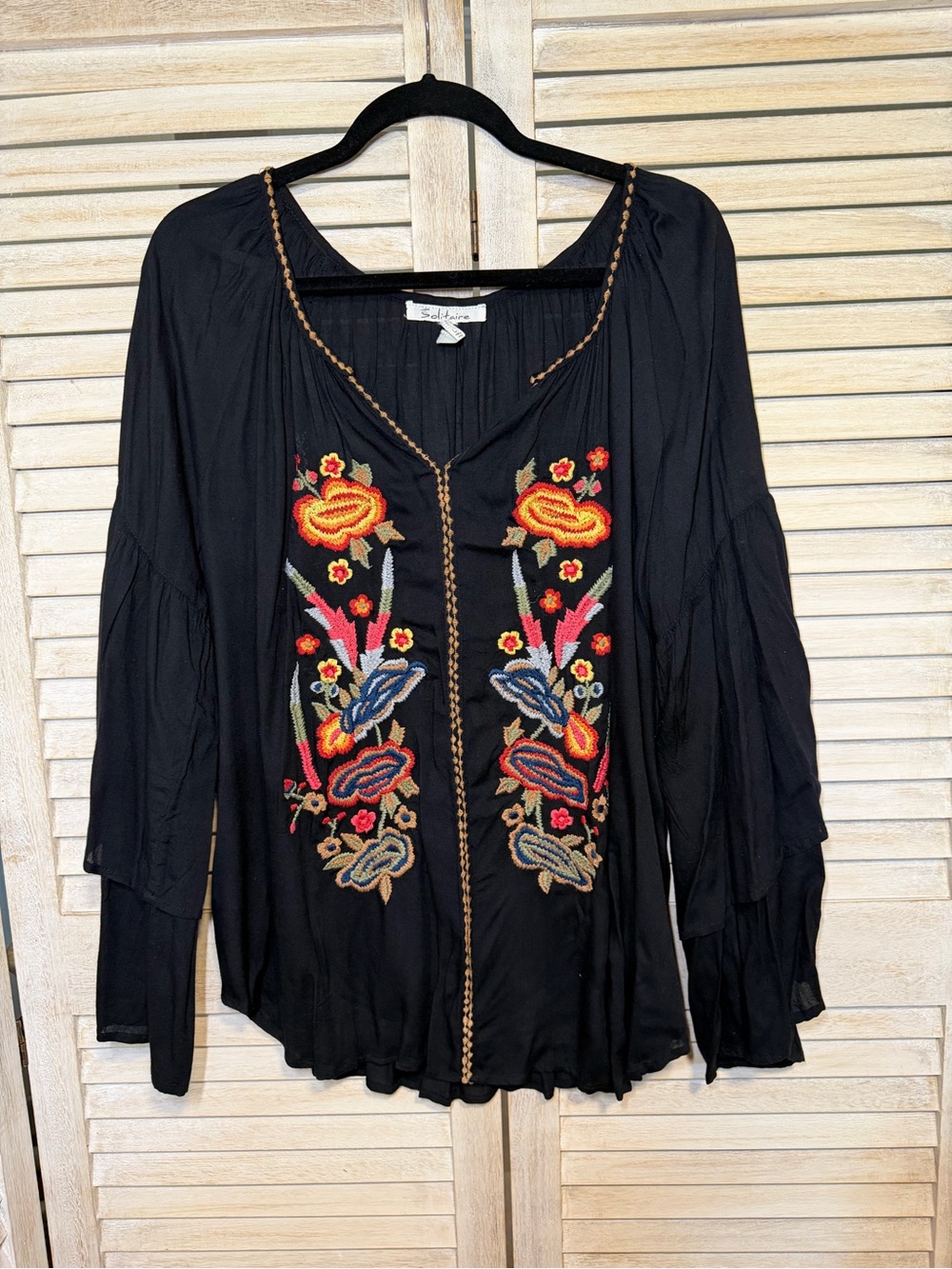 Solitaire Embroidered Blouse